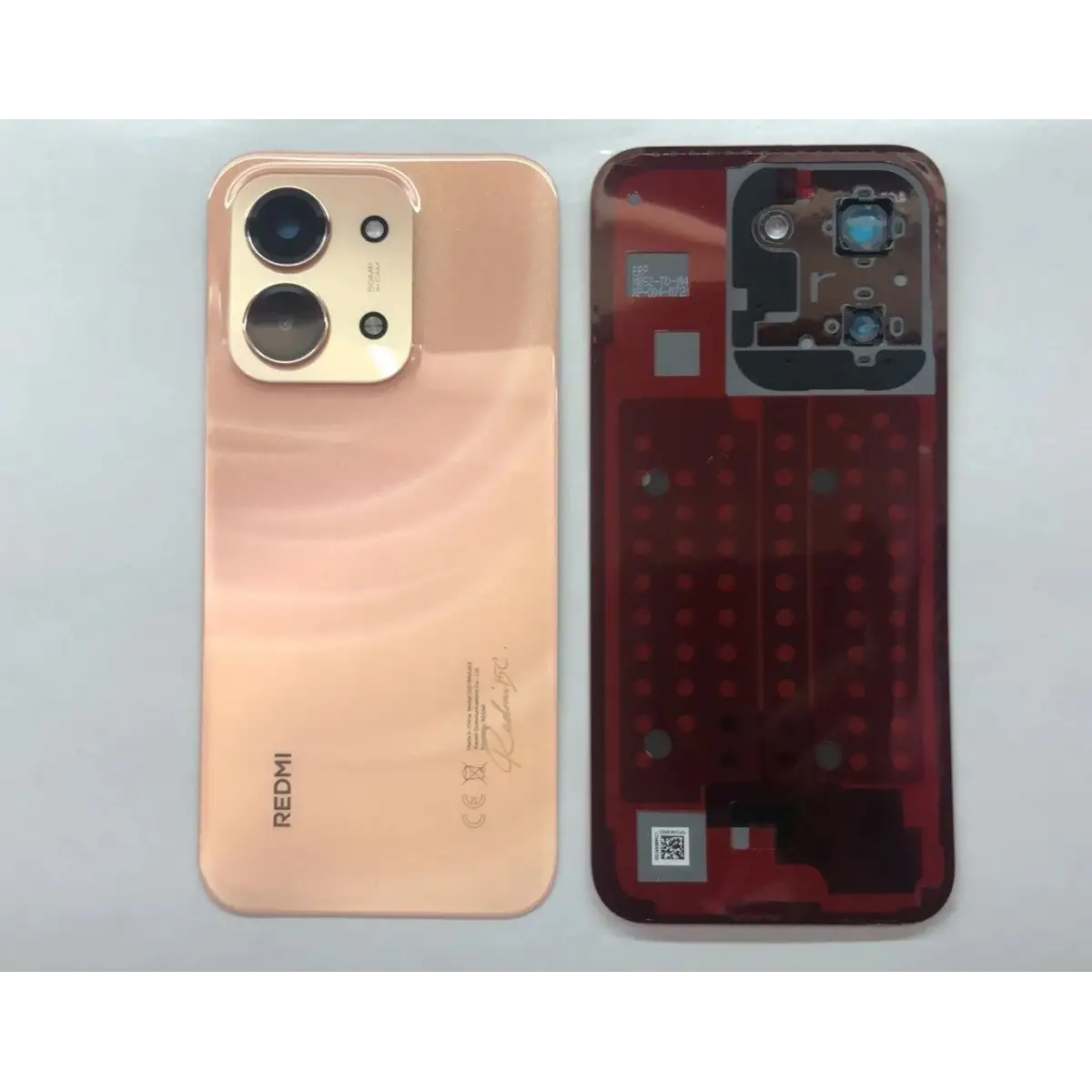 Xiaomi Redmi 15C 5G Arka Kapak Pil Kapağı Turuncu