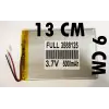3.7v 5000 Mah Tablet Pil Batarya