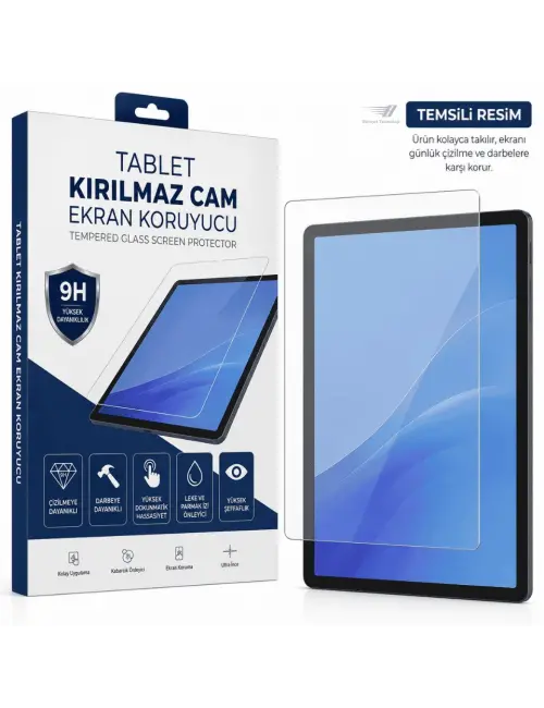 iPad Pro 12.9 5.Nesil A2378 A2461 A2379 A2462 Tablet Kırılmaz Cam Ekran Koruyucu