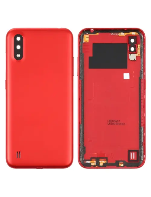 Samsung Galaxy A01 / SM-A015F Arka Pil Kapak Kırmızı