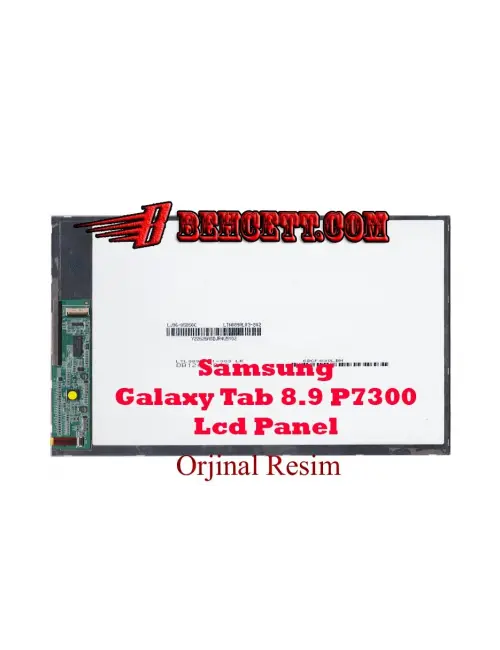 Samsung Galaxy Tab 8.9 P7300 Lcd Ekran Panel