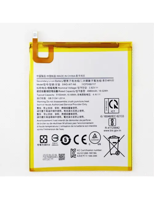 Samsung Galaxy Tab  A8 SM-T290 T295 T297 Pil Batarya