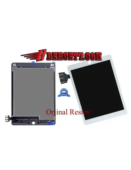 Apple Ipad Pro 9.7 A1673 Lcd Ekran Dokunmatik Takım Beyaz