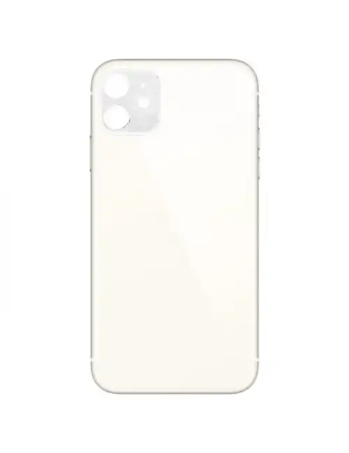 iPhone 11 Arka Cam Pil Kapağı Beyaz