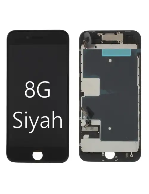 iPhone 8 / 8G Lcd Ekran Dokunmatik A++ Kalite SİYAH