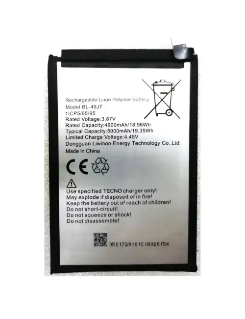 Tecno Spark 30 Pro Batarya Pil