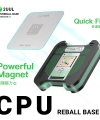 2UUL BH17 CPU REBALL TABAN Manyetik Çift Taraflı BGA Reballing Platform Seti