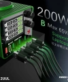 2UUL PC01 Power Max 200W Ayarlanabilir Voltajlı Çoklu Şarj Ve Güç Kaynağı