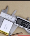 503040 3.7V 400MAH LİTYUM POLİMER PİL
