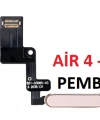 Apple iPad Air 4 - Air 5  A2072 A2316 A2324 A2325 On Off Güç Tuşu Pembe