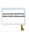 CH-10114A1-PG-FPC314 ZS Kablo Kodlu Dokunmatik Beyaz