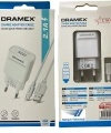Dramex D21M 2.0 Usb Giriş Başlık + Micro Usb Kablo Şarj Seti