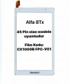 Hometech Alfa 8TX Dokunmatik 45 Pin - Model 2