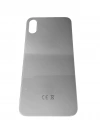 iPhone XS Arka Cam Pil Kapağı Gümüş Silver