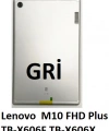 Lenovo  M10 FHD Plus TB-X606F TB-X606X Arka Kasa Kapak GRİ