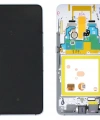 Samsung Galaxy A80 SM-A805 Lcd Ekran Dokunmatik Orijinal Çıtalı Servis Gri