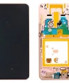 Samsung Galaxy A80 SM-A805 Lcd Ekran Dokunmatik Orijinal Çıtalı Servis Pembe