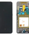 Samsung Galaxy A80 SM-A805 Lcd Ekran Dokunmatik Orijinal Çıtalı Servis Siyah