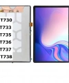 Samsung Galaxy Tab S7 FE SM-T730 SM-T733 SM-T735 SM-T736 SM-T737 Lcd Ekran Dokunmatik Takım