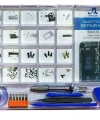 Tablet Telefon Parça Koymak İçin Bölmeli Kit SW-010