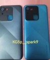 Tecno Spark 9 Arka Kapak Pil Kapağı Siyah