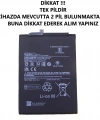 Xiaomi Pad 6 23043rp34g Xiaomi Pad 6 Pro Batarya Pil