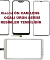 Xiaomi Redmi 9A Ocalı Ön Cam Lens Beyaz