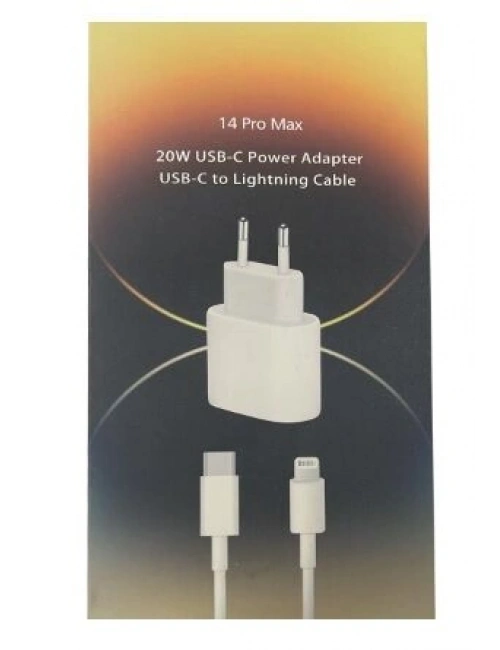 14 Pro Max USB-C Power Adaptör ve Usb Kablo