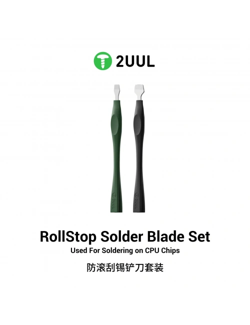 2UUL DA19 RollStop Lehim Bıçağı Spatula Seti