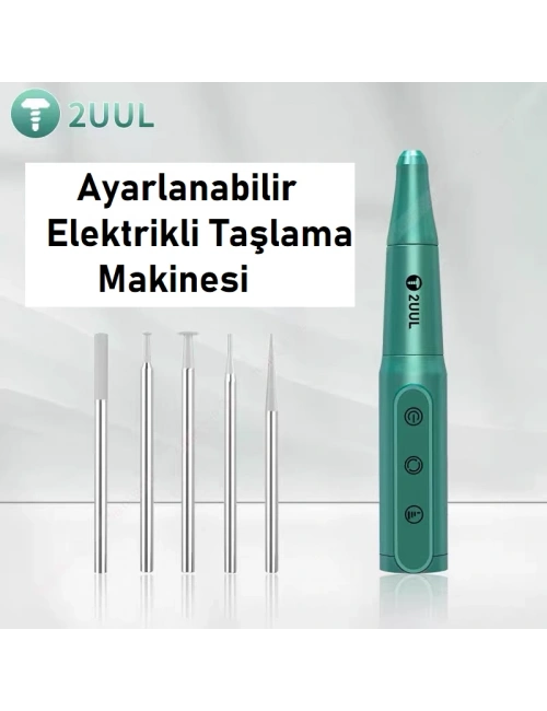 2UUL DA81 Çok Fonksiyonlu Mini Elektrikli Şarj Edilebilir Taşlama Kalemi