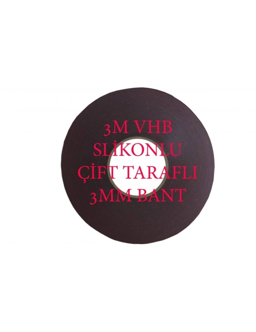 3M VHB 3MMX33M  Slikonlu Bant