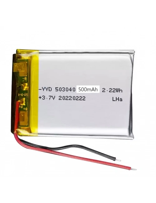503040 3.7V 400MAH LİTYUM POLİMER PİL