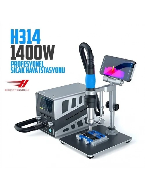 Aixun AX-H314D 1400W Akıllı Sıcak Hava Yeniden İşleme İstasyonu