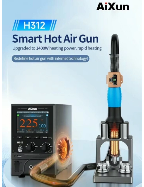 Aixun H312 1200 Watt Akıllı Sıcak Hava İstasyonu