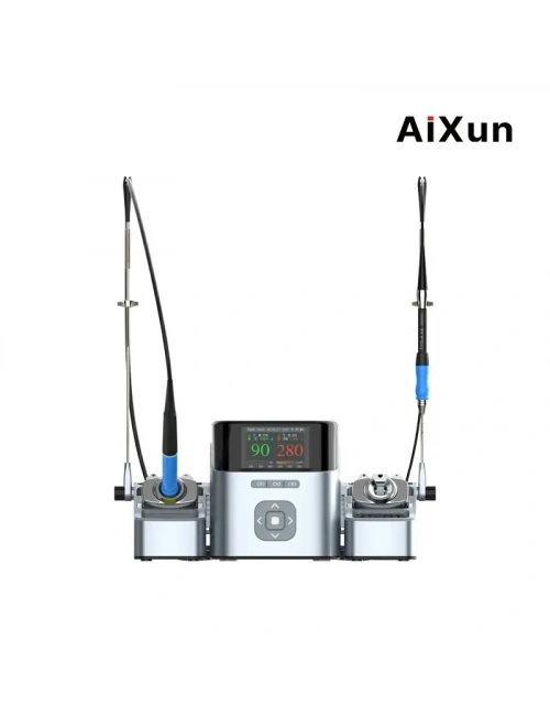 Aixun T420D 200W Çift Kanallı Akıllı Havya Lehimleme İstasyonu