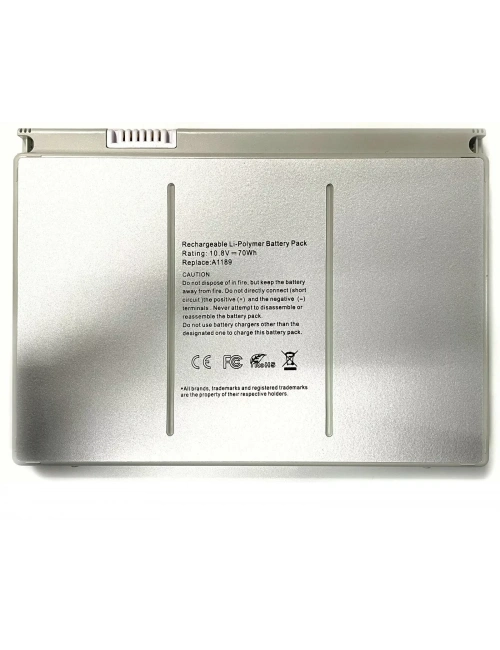 Apple A1189 MacBook Pro 17-inch A1151 Notebook Batarya Pil