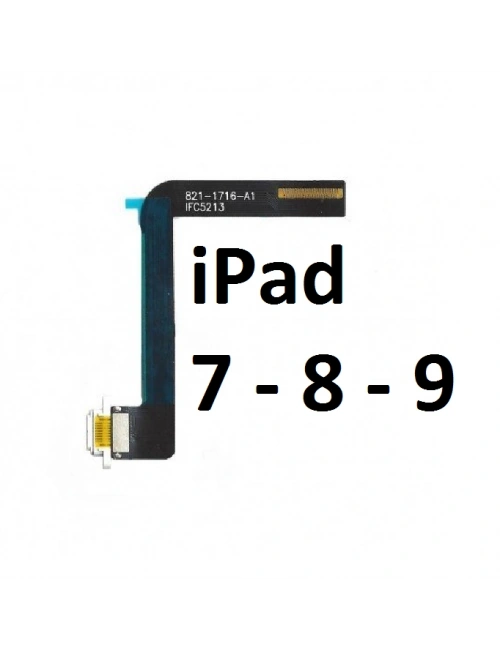 Apple Ipad 8. Nesil A2430 A2198 A2428 A2270 A2197 A2200 Şarj Soketi Beyaz