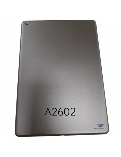 Apple iPad 9. Nesil A2602 Arka Kapak Kasa - Pil Kapağı KOYU GRİ