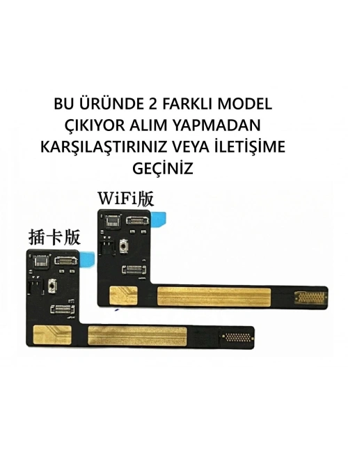 Apple iPad Air 4 A2316 A2324 A2325 A2072 Arka Kamera Wifi Bağlantı Konnektör Flex