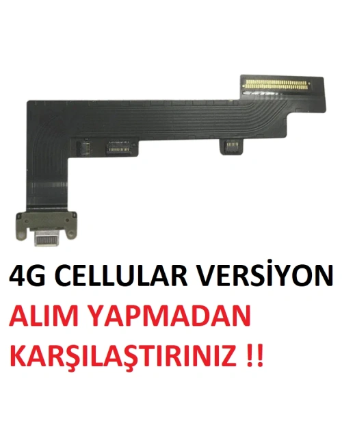 Apple İpad Air 4 A2316 A2324 A2325 A2072 Şarj Soketi Flex 4G CELLULAR VERSİYON