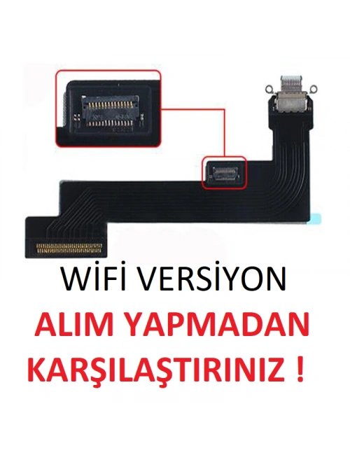 Apple İpad Air 4 A2316 A2324 A2325 A2072 Şarj Soketi Flex WİFİ VERSİYON