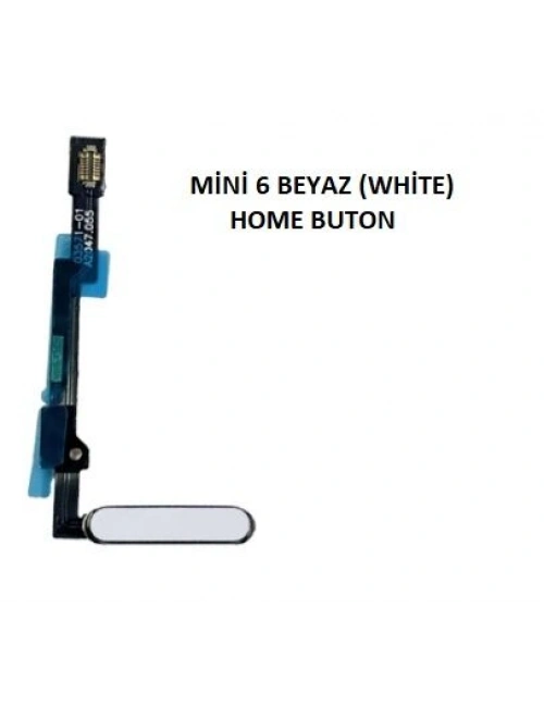 Apple ipad Mini 6 A2567 A2568 A2569 Home Buton Beyaz