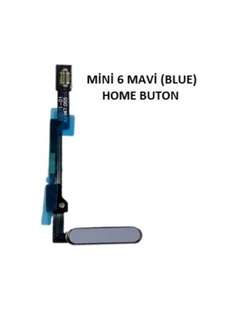 Apple ipad Mini 6 A2567 A2568 A2569 Home Buton Mavi