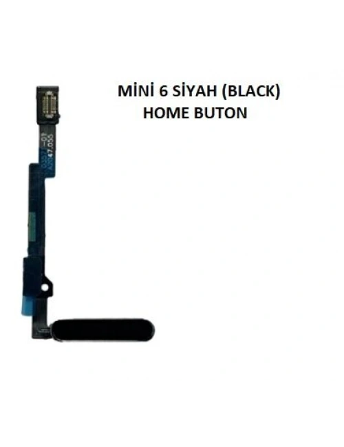 Apple ipad Mini 6 A2567 A2568 A2569 Home Buton Siyah