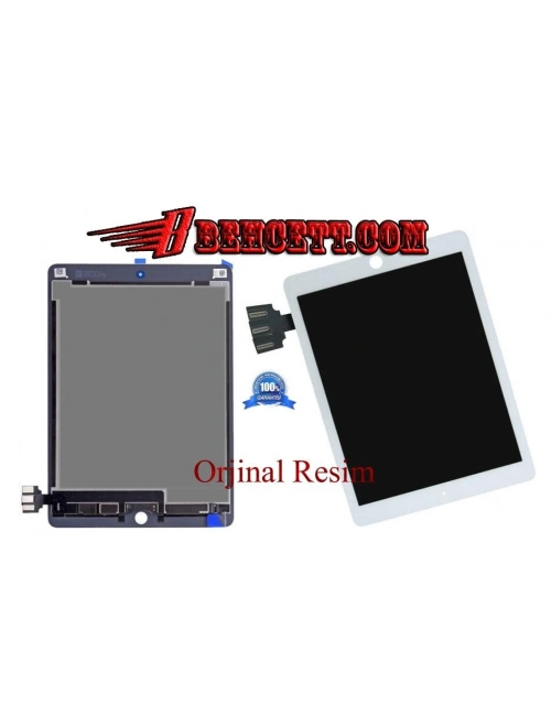 Apple Ipad Pro 9.7 A1673 Lcd Ekran Dokunmatik Takım Beyaz