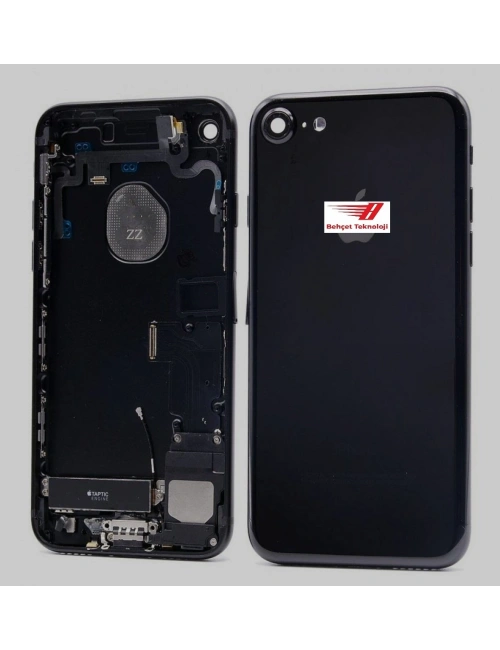 Apple iPhone 7 - 7G Arka Kasa Full Dolu Siyah