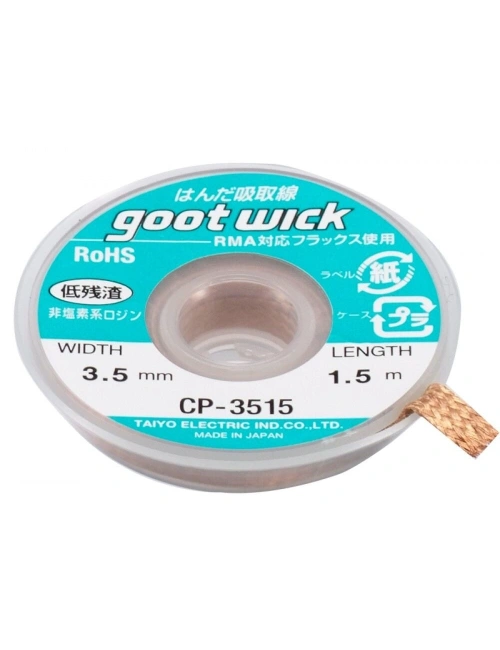 GOOT Wick CP-3515 Lehim Emme Teli 3.5MM