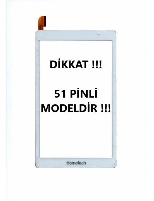 Hometech Alfa 8TX Dokunmatik Beyaz