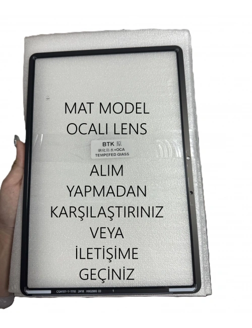 Huawei MatePad 11.5 2023 BTK-AL09 BTK-W09 Ön Cam Lens Ocalı MAT
