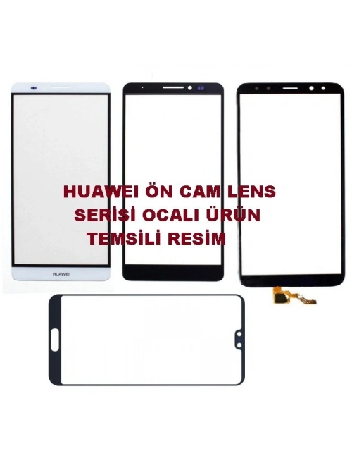 Huawei Nova Ocalı Ön Cam Lens Siyah